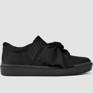 All Saints Zale Bow Sneaker!